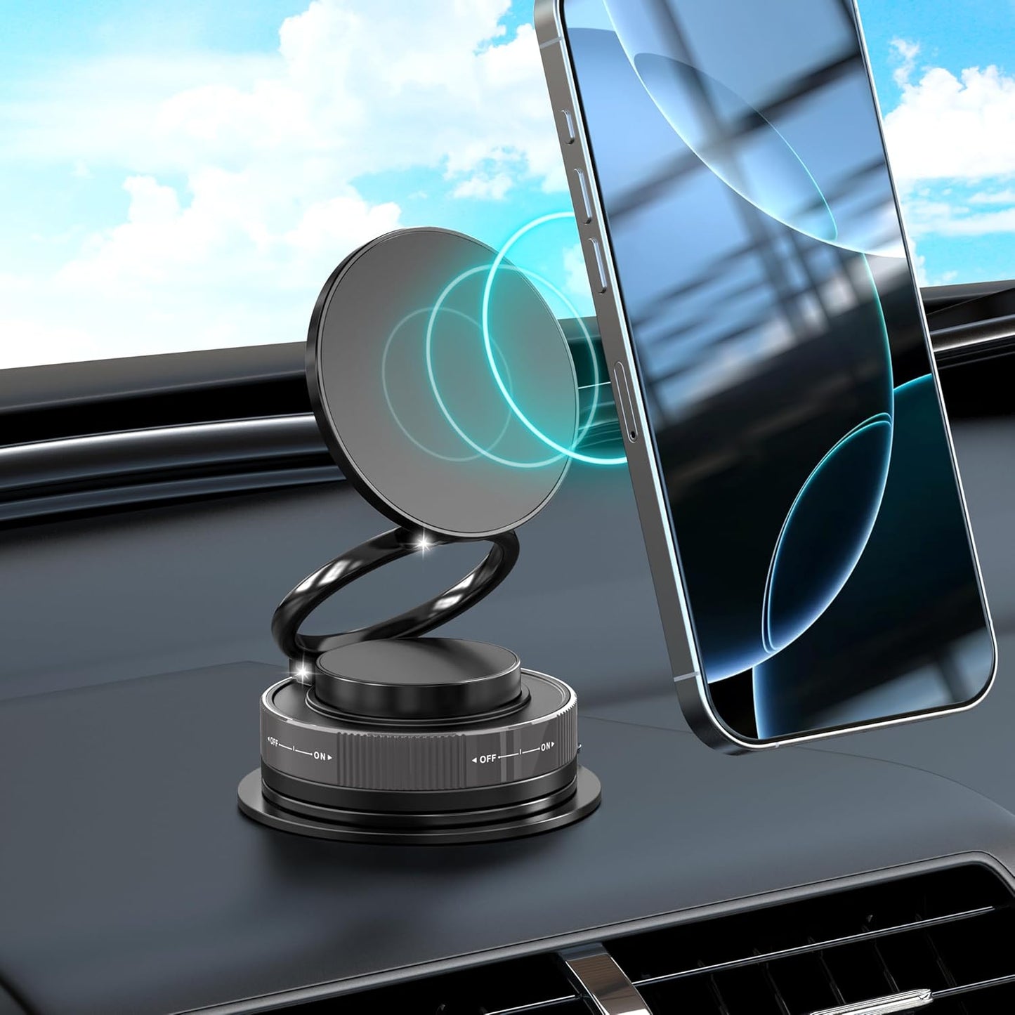 Ambienden 360° Rotatable Support Telephone Magnetique
